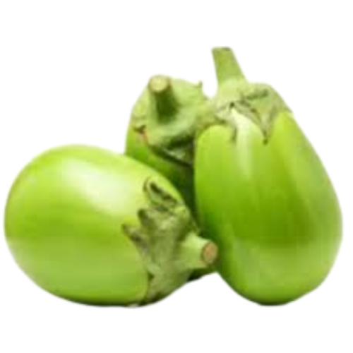 Brinjal Green Big / बैंगन हरा बड़ा