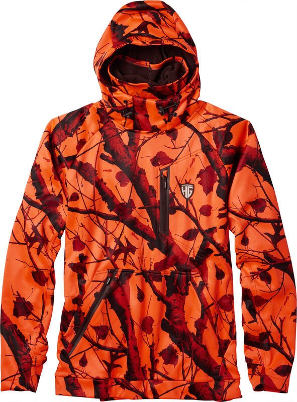 Legendary Whitetails Men's Huntguard Bullfrog Technical Softshell Gaiter Hoodie